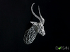 3D Printed Wired Life Antelope Trophy Head Medium 3d printed 