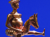 Don Quichote II  3d printed Spray painted (Gold)