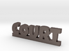 COURT Lucky 3d printed 