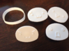 ASCII Art Cookie Cutter&stamp set 3d printed White Strong & Flexible