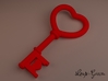 The key to my heart 3d printed 