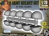 1-20 US M1 Helmets Set1 3d printed 