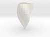 Low-poly supercurve vase 3d printed 