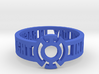 Blue Lantern Oath Ring 3d printed 