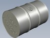 1/15 scale WWII Luftwaffe 200 lt fuel drums B x 4 3d printed 