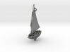Small Old Sailing Boat Pendant 3d printed 