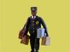 O Railroad Porter w Luggage Figure 3d printed Classic PORTER loaded with Luggage
