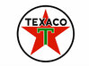 Gas Station Sign Post, 1/32 Scale 3d printed Texaco Logo