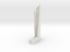 Al Hamra Tower (1:2000) 3d printed Assembled model.