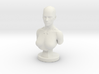 Non-scale Sci-Fi Robotic Assistant Bust Statue 3d printed 