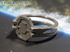 Ring - Seal of the Didact (Size 13) 3d printed Stainless Steel