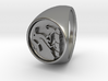 Custom Signet Ring 21 V2 3d printed 