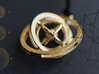Double Rotating Planet - Time turner inspired 3d printed 