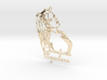 Christina Aguilera Pendant - Exclusive Jewellery 3d printed 