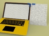 Laptop Paper Holder 3d printed 