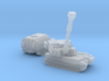Paladin and Ammunition Supply Vehicle 1/350 3d printed 