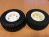 SRB Rear Wheel, Ranger Brat 3d printed printed (left) original (right)