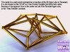 Toroidal Hypercube 80mm 1.5mm Time Traveller 3d printed Render