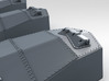 1/600 RN 13.5" MKV Guns HMS Tiger Moveable 3d printed 3d render showing rangefinder detail