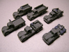 1/285 Scale Diamond T Truck Set 3d printed 