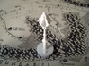 Role Playing Counter: Mace 3d printed Mace in Strong & Flexible Plastic (Polished White)