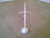 Role Playing Counter: Greatsword 3d printed Greatsword in Strong & Flexible Plastic (Polished White)