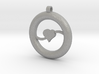 Ring Pendant - Heart 3d printed 