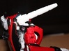 Transformers Sideswipe/Red Alert Shoulder Cannon 3d printed The cannon sits in the holes in either shoulder on Sideswipe