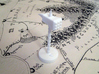 Role Playing Counter: Warhammer 3d printed Warhammer in Strong & Flexible Plastic (Polished White)