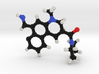 LSD Molecule Model. 3 Sizes. 3d printed 