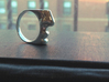 Taste and Smell Ring 3d printed Polished Silver