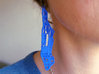 New York City earrings 3d printed 