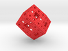 Rhombic Dodecahedron Menger Frame 3d printed 