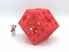 Rhombic Dodecahedron Menger Frame 3d printed 