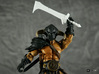 Orc Hunter sword (style 2) for Mythic Legions 3d printed Fits perfectly in hand