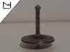 Spinning Top / Tol Floating 3d printed Stainless Steel (spinning)