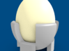 Egg Cup 3D Model Design 3d printed With an Egg