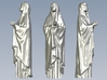 1/15 scale female with long cloak praying figure 3d printed 