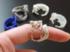 Kitty Ring 3d printed Kitty Ring biting a finger
