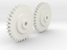 magnavox D8300 gears replacement 2x 3d printed 