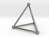Tetrahedron Necklace 3d printed 