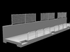 Pit Wall - slot car track (1:43) 3d printed 