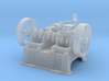 HO - S  Maxwell Horizontal 10" Twin Steam Engine 3d printed 