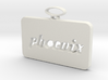 Phoenix pendant 3d printed 