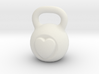 Kettlebell In My Heart 3d printed 