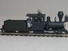 Small 8 wheel Tender for HOn30 F&C loco, ver.A 3d printed 