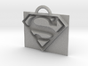 Superman logo 3d printed 