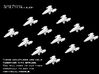 (Armada) 12x Aurek Fighter 3d printed 