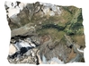 Matterhorn / Monte Cervino Map: 8.5"x11" (21x27 cm 3d printed 