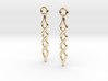 Celtic Weave Earrings - WE010 3d printed 